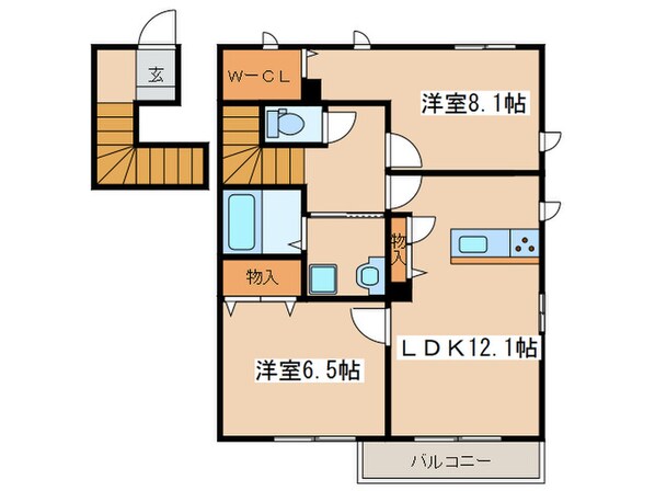 グリーンパールの物件間取画像